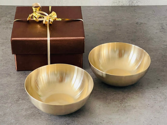 Kansa Diwali Snack Bowl Gift Set