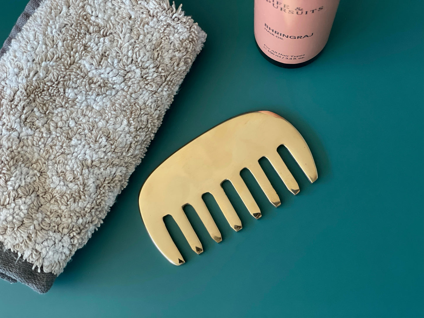 Ayurvedic Kansa Scalp Stimulation Comb