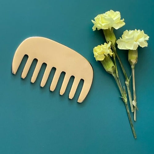 Ayurvedic Kansa Scalp Stimulation Comb