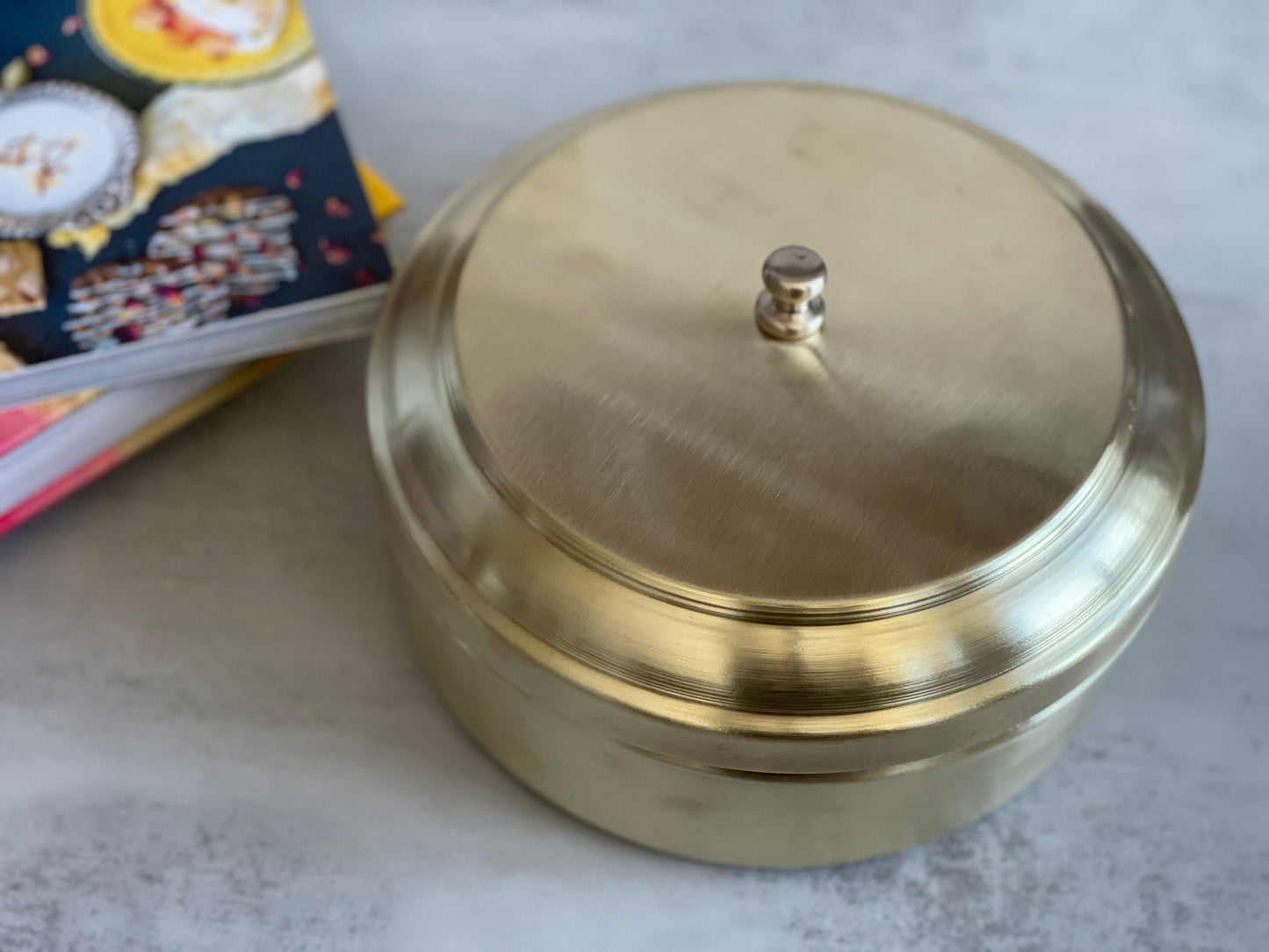 Luxury Pure Brass Masala Box