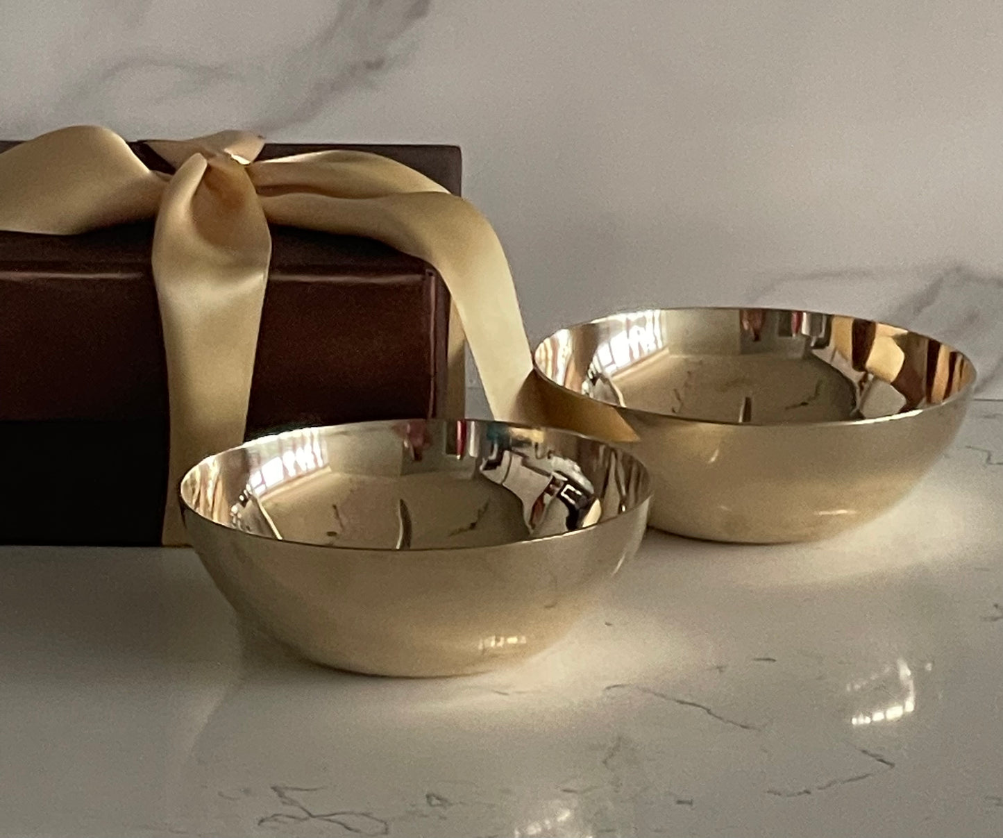 Kansa Snack Bowl Set Shiny Finish